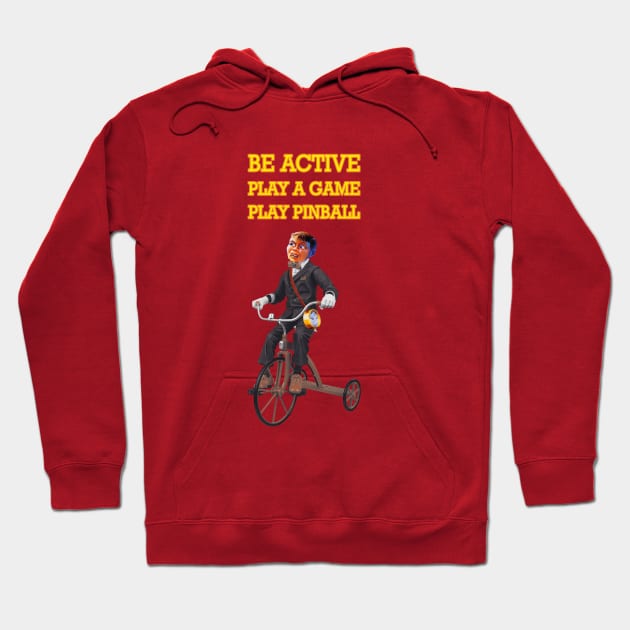 Be Active 2 Hoodie by Uwantmytees